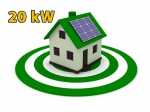 Солнечная электростанция 20кВт под "Зеленый тариф"