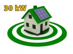 Солнечная электростанция 30кВт под "Зеленый тариф"